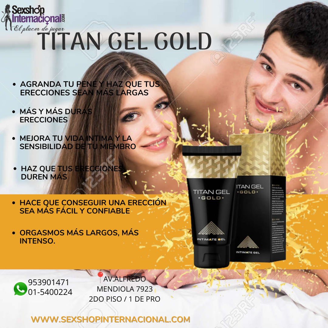 titán gel Gold sex-shop los olivos
